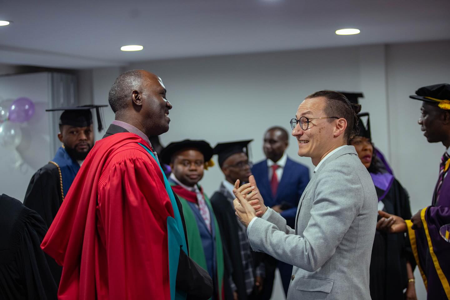 Worship gathering that reflects the fellowship's shared faith